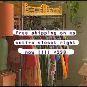 FREE SHIPPING !!!!<3